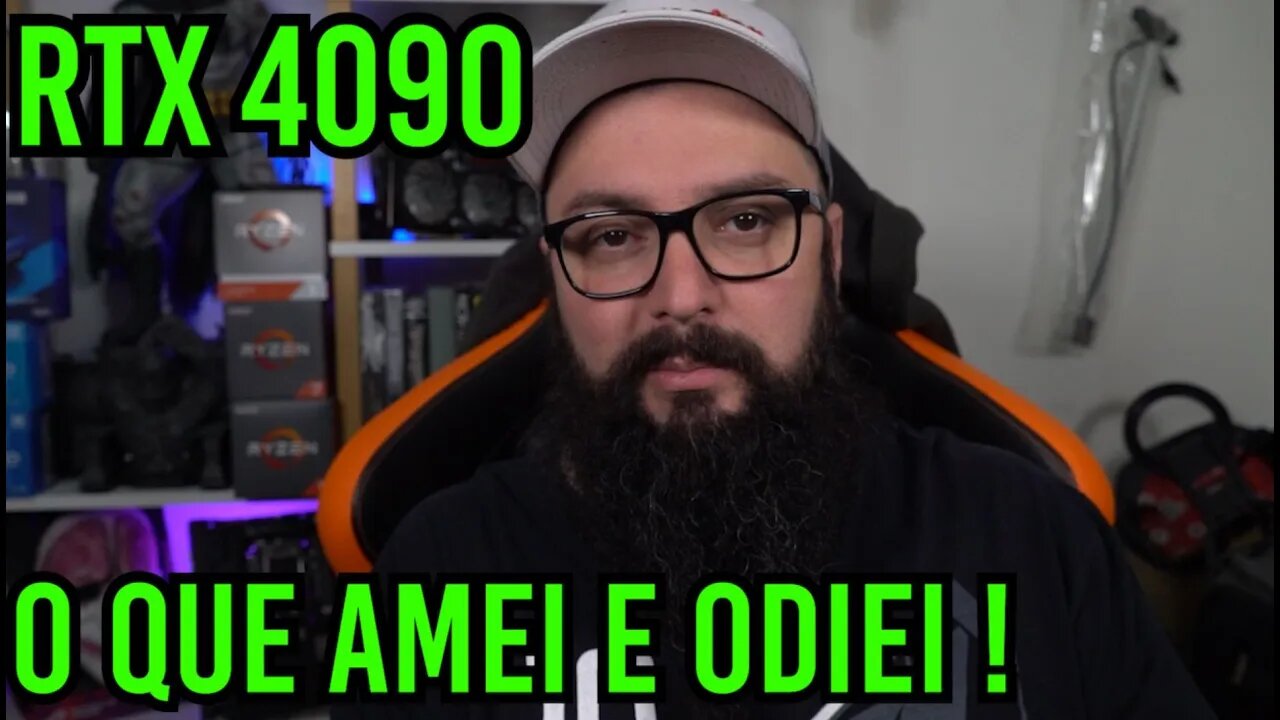 RTX 4090 ! O que Amei E Odiei ?