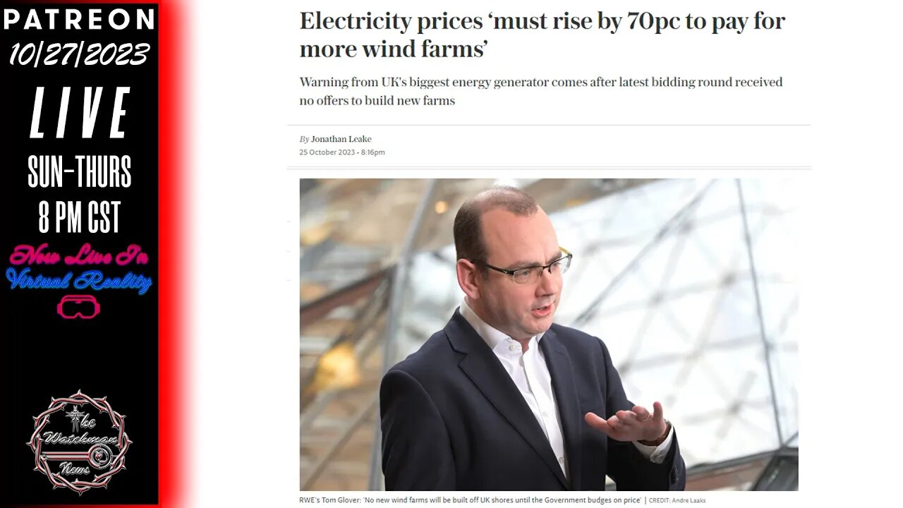 The Watchman News - Largest UK Energy Producer Warns Of 70% Price Rise