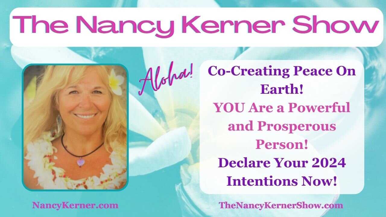 Co-Creating Peace On Earth! YOU Are a Powerful and Prosperous Person!