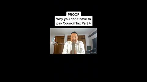 You Don’t Have To Pay COUNCIL TAX
