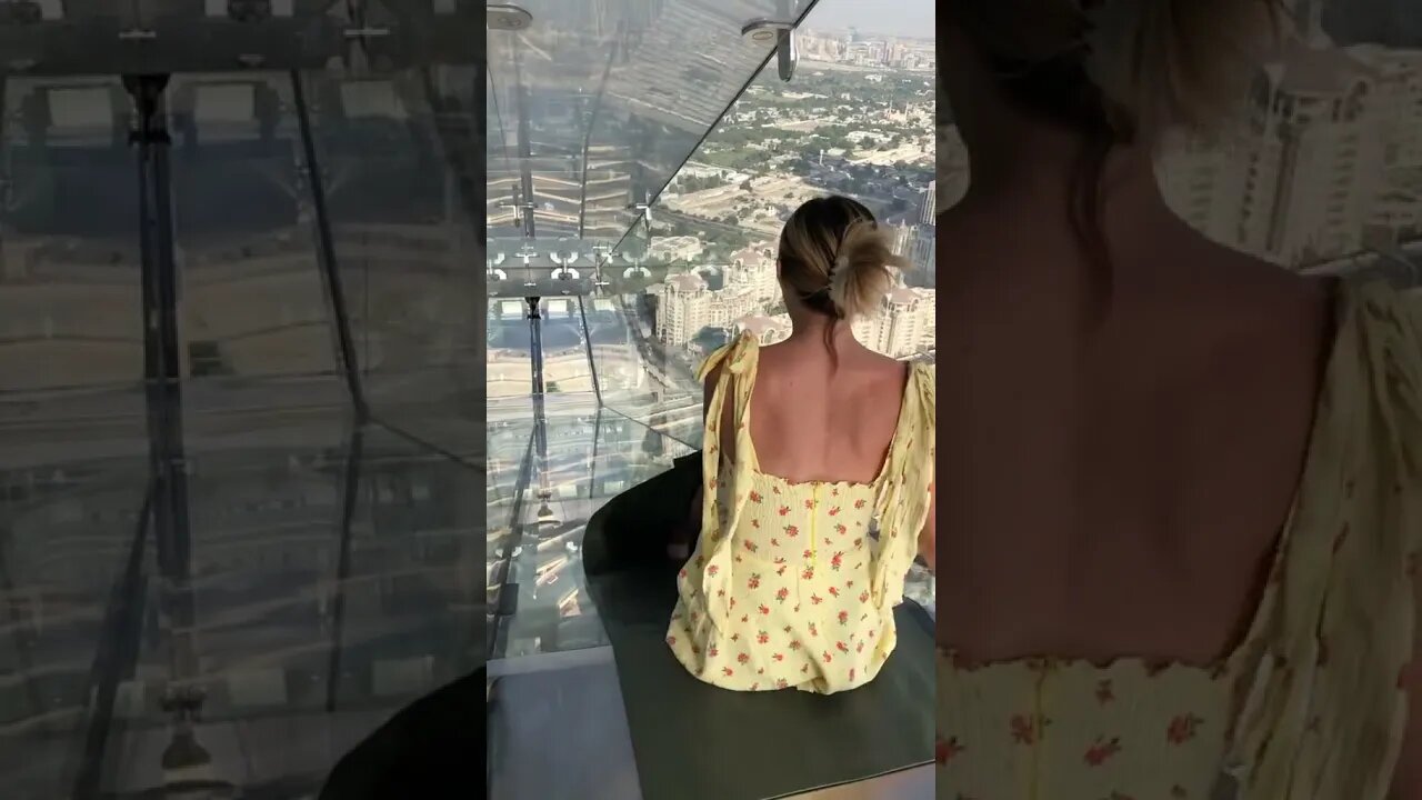 Would you try this? #Dubai sky view. #shorts #viral #foryou