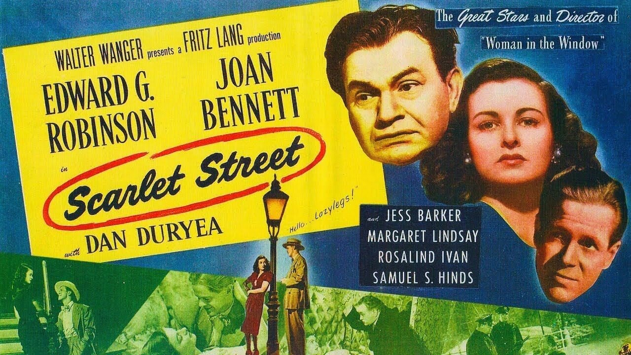 Scarlet Street (1945) | Full Movie | Fritz Lang