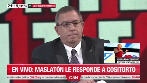 Del debate de anoche, me quedo con este Leonardo Cositorto mandando fruta a granel.