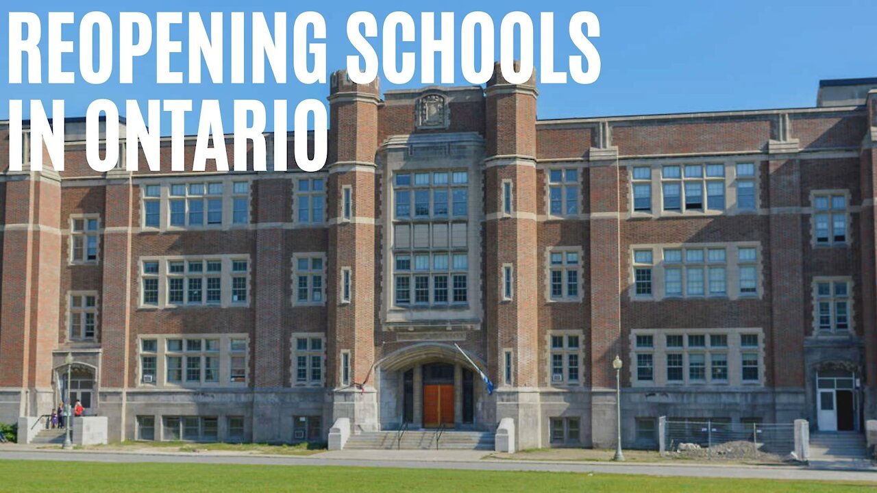 Ontario Has Picked Their Favourite School Reopening Plan