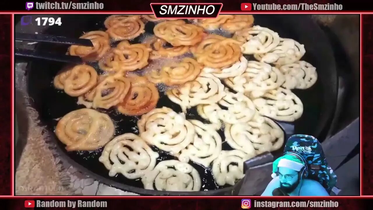 Smzinho reagindo a umas comidas duvidosas