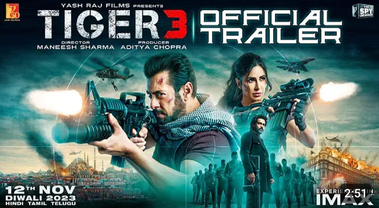 Tiger 3 Trailer _ Salman Khan_ Katrina Kaif_ Emraan Hashmi _