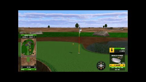 Golden Tee Great Shot on Dusty Bend!