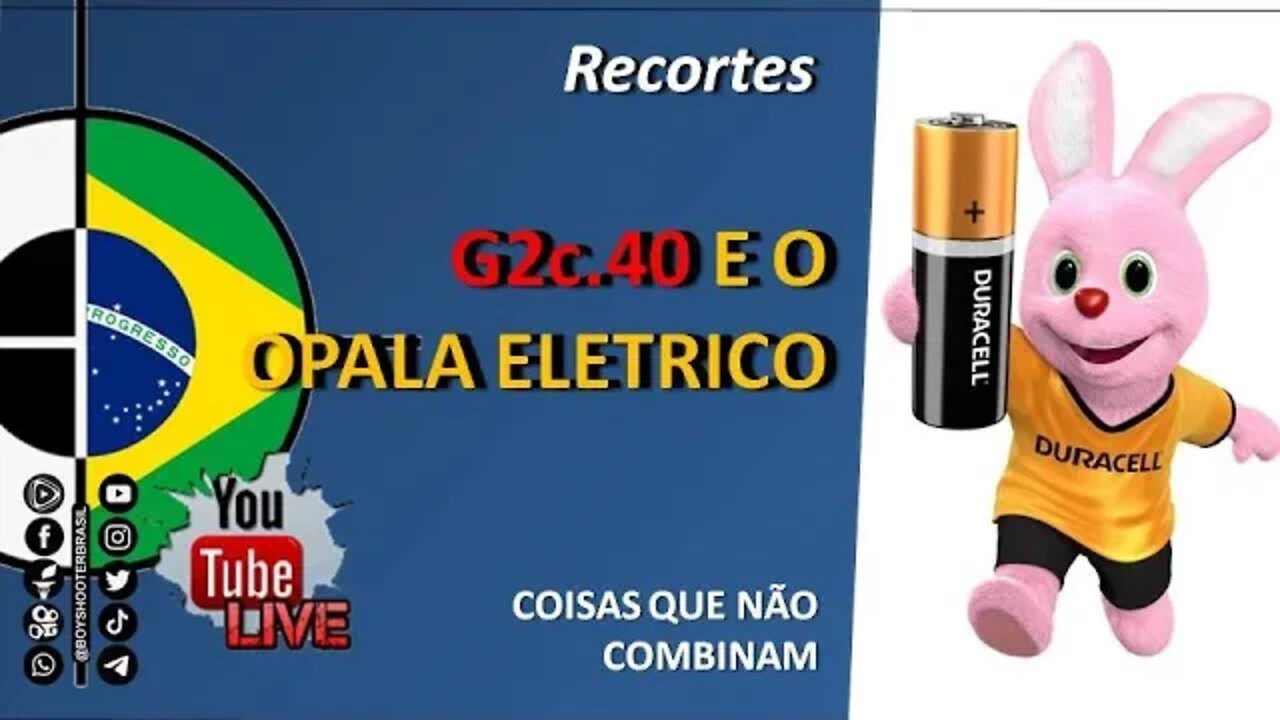 ✂️RECORTES: G2C.40 e o opala elétrico!