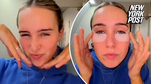 Rude influencer hogs airplane bathroom to show off skincare for TikTok followers: 'This is s--tty rage bait'