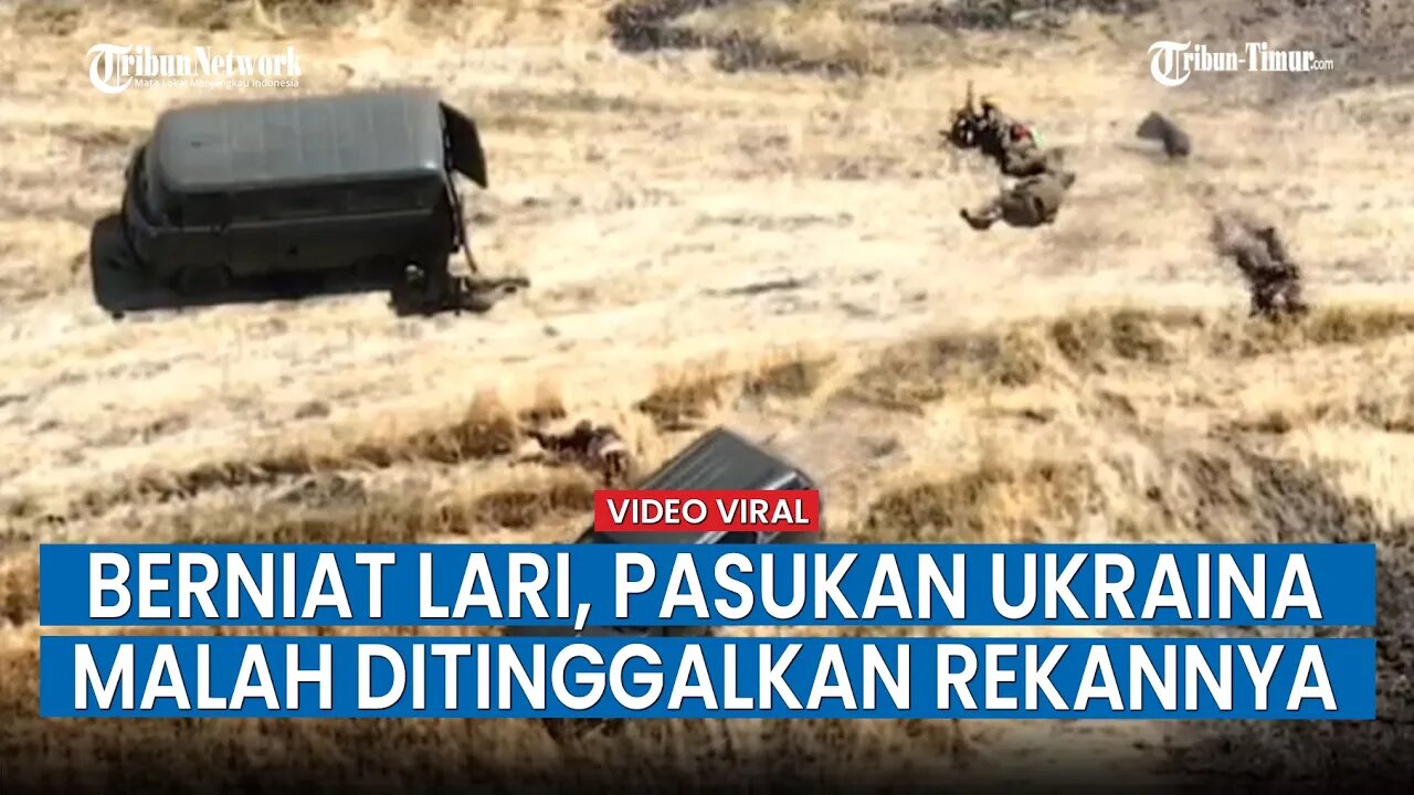 Nasib Apes Pasukan Ukraina, Dikejar Tembakan Drone dan Dijebak Masuk ke Mobil Militer