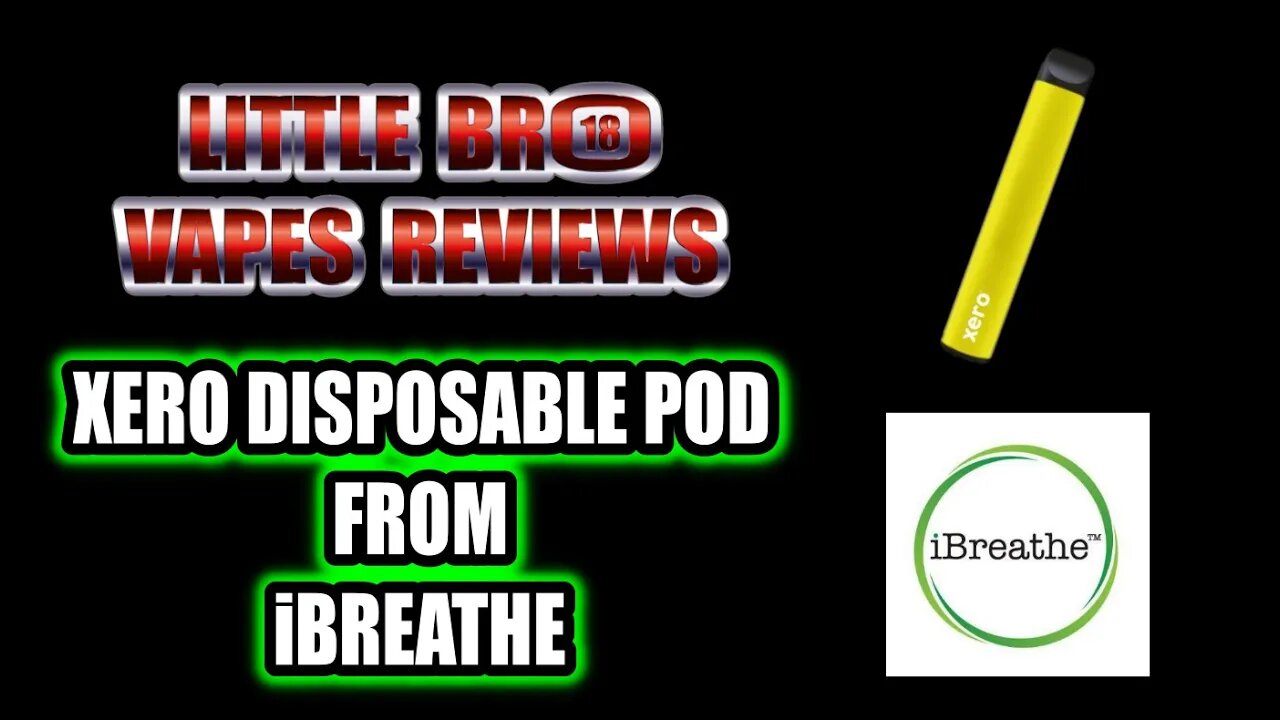 XERO DISPOSABLE POD FROM iBREATHE