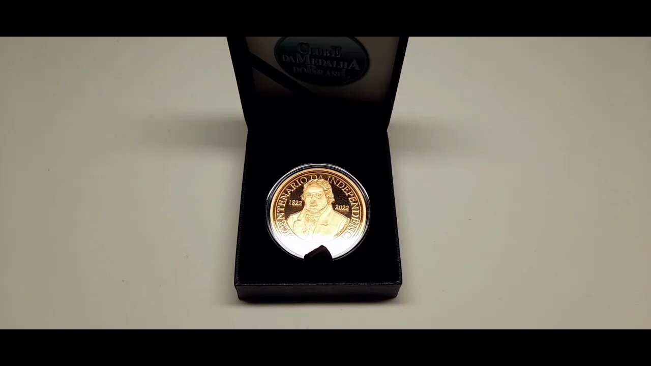 MEDALHA BICENTENÁRIO DA INDEPENDÊNCIA DO BRASIL - JOSÉ BONIFÁCIO - BRONZE - LANÇAMENTO 2021 2022 CMB