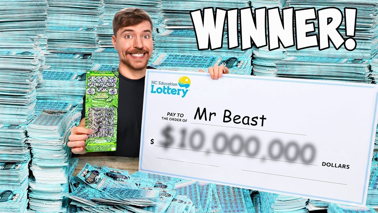 I Spent $1,000,000 On Lottery Tickets and WON #MR.Beast #MR.BeastGaming