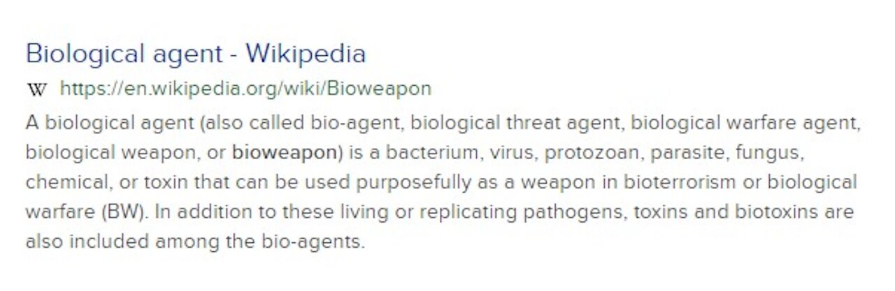 Let's Talk About the Jab, it's a bioweapon!