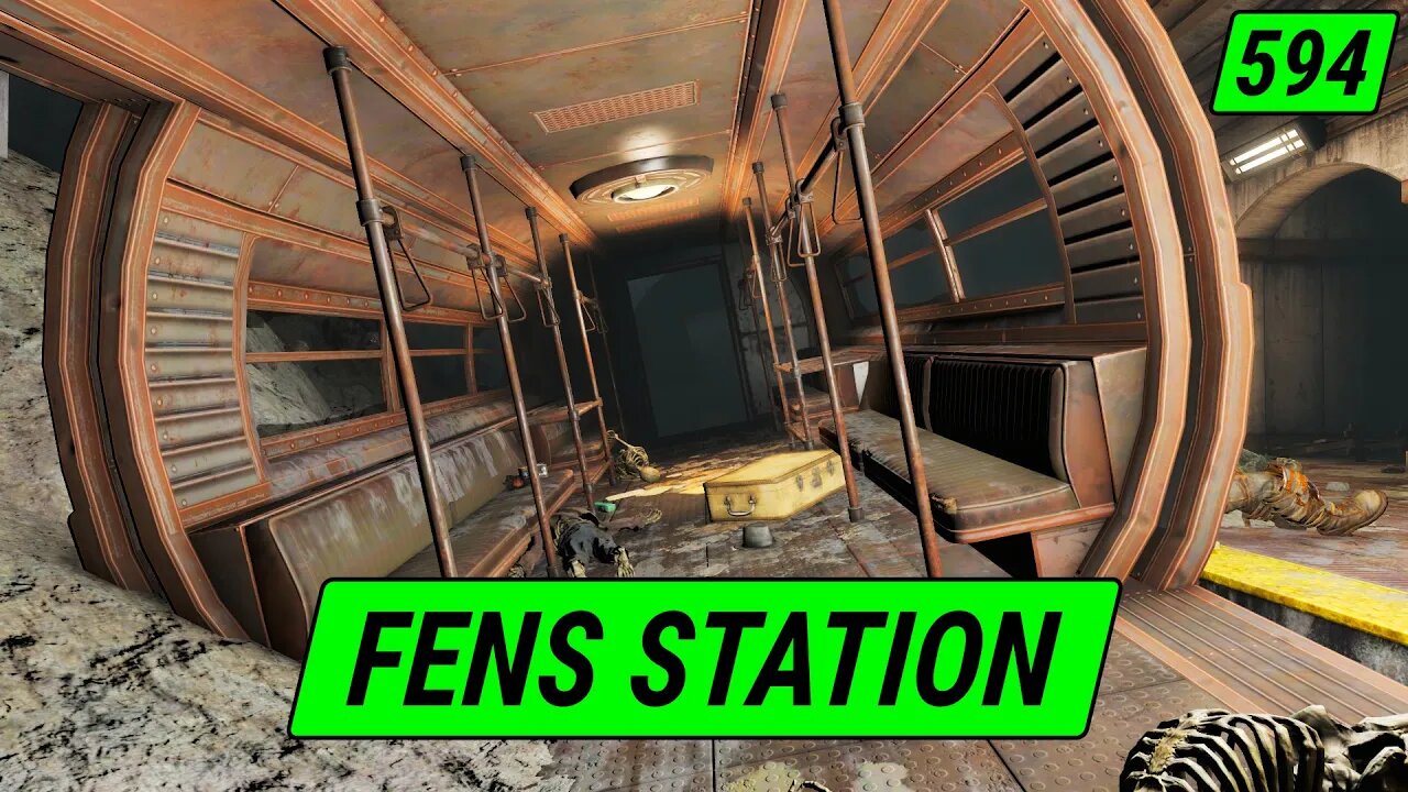 Fens Subway Station | Fallout 4 Unmarked | Ep. 597