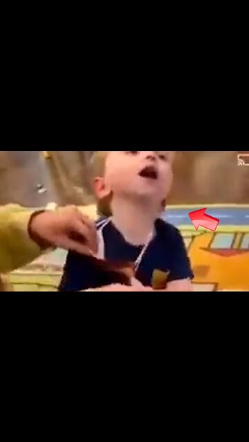 Forcing an infant to wear a mask