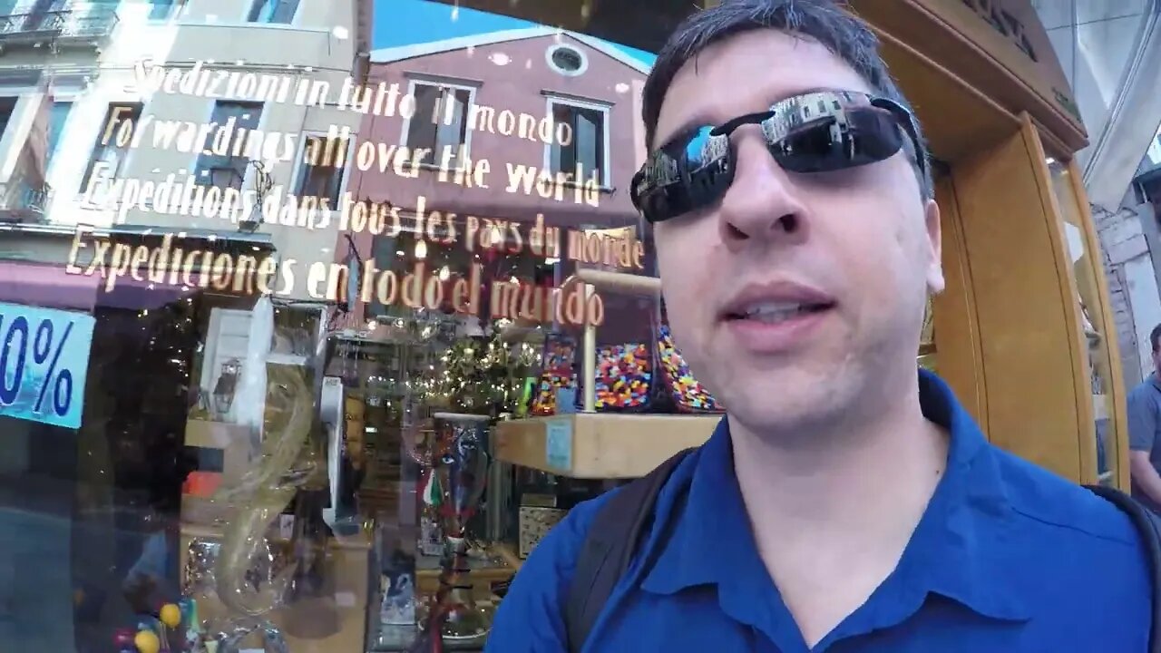 Lojas de Vidro em Veneza │ Itália