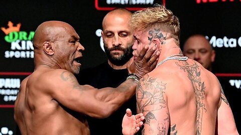 Mike Tyson SLAPS Jake Paul during Final Face Off