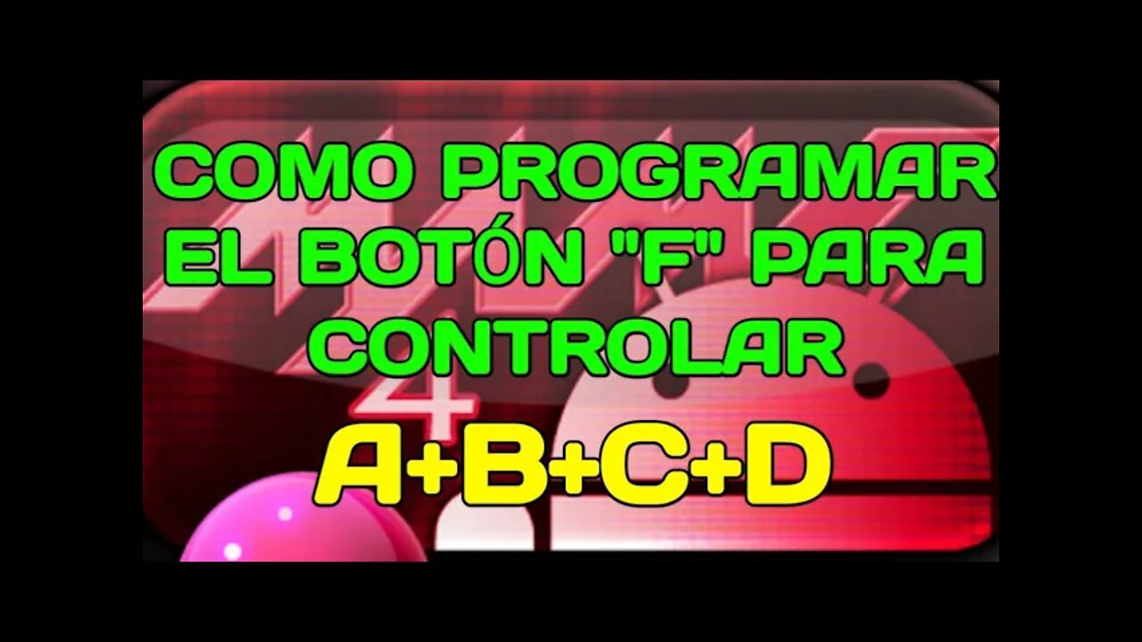 programar 1 Boton para controlar A+B+C+D