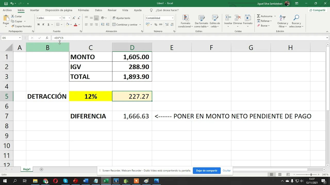 COMO EMITIR FACTURA AL CREDITO AFECTO A LA DETRACCION ( NUEVO)