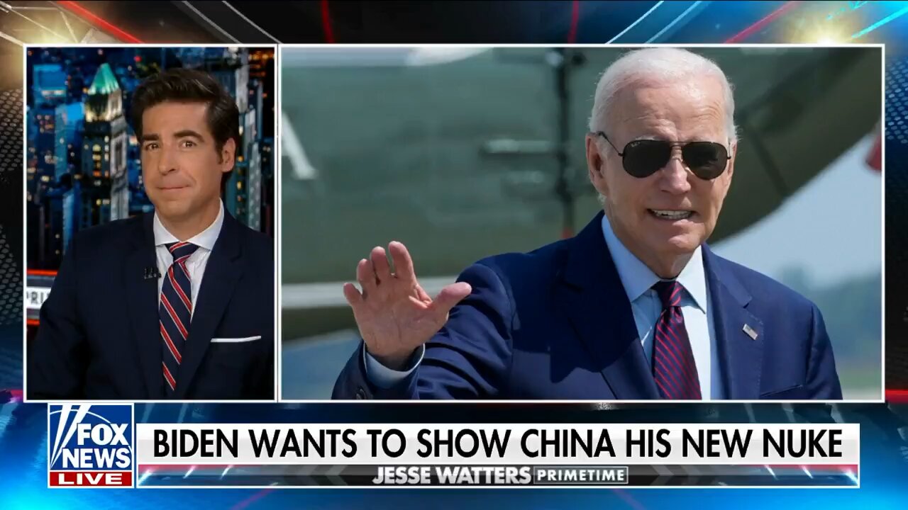 BIDEN INVITES CHINE TO SHOW HIS NEW NUKE