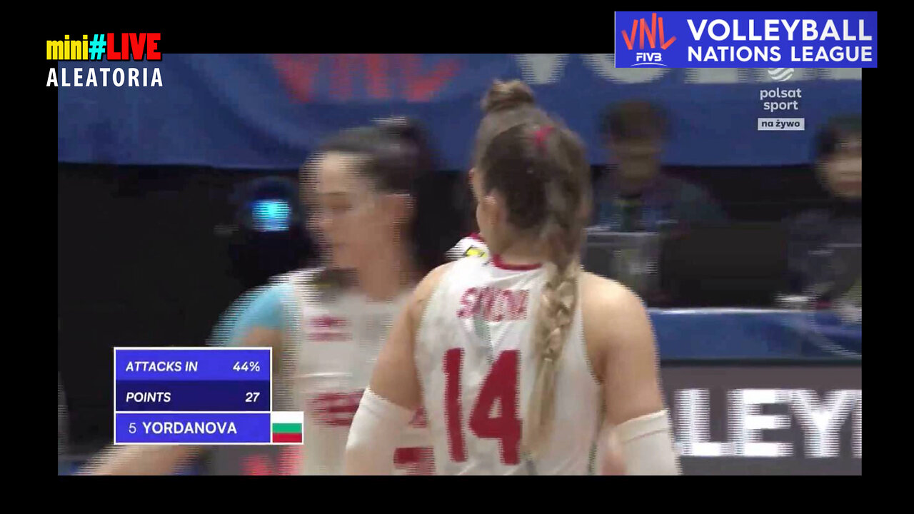 Women. Nations League Volleyball 2023 - mini LIVE 3x2 Germany (W) – Bulgaria (W) - game 4