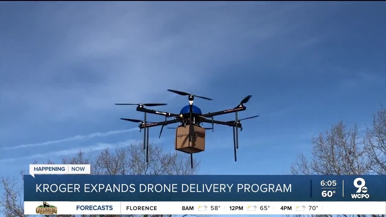 Kroger drone deliveries expanding: Here's what you can get