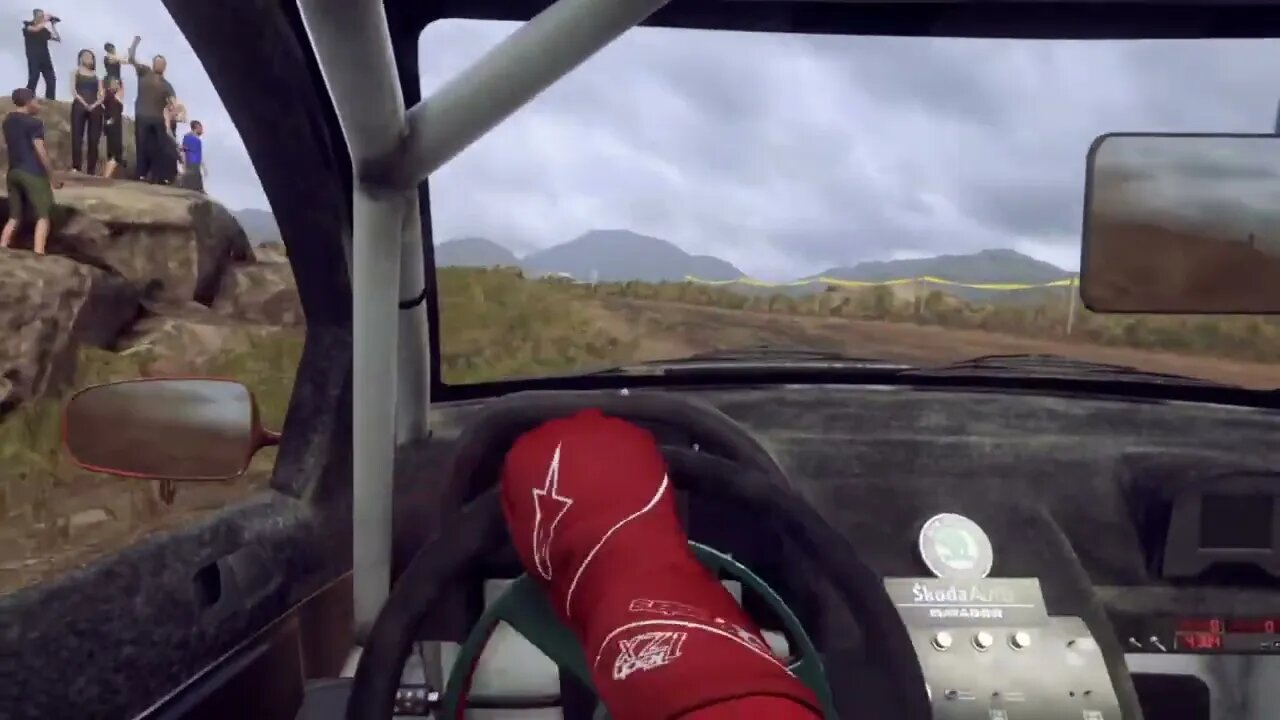 DiRT Rally 2 - Fabia Grinds Through La Puerta