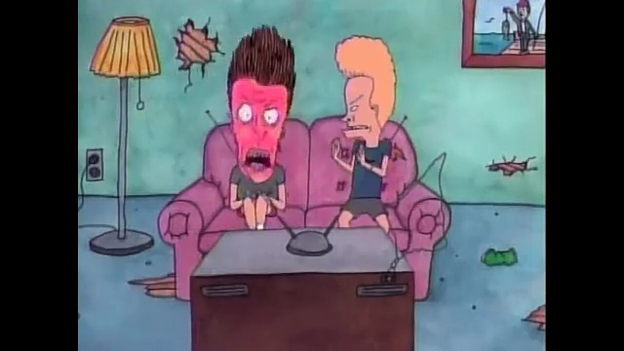 Bavis beat the living crap out of butthead