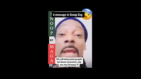 A message to snoop dog