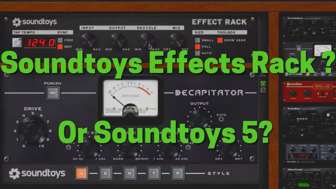 Soundtoys Effect Rack vs Soundtoys 5 Bundle -- Ableton Racks Setup