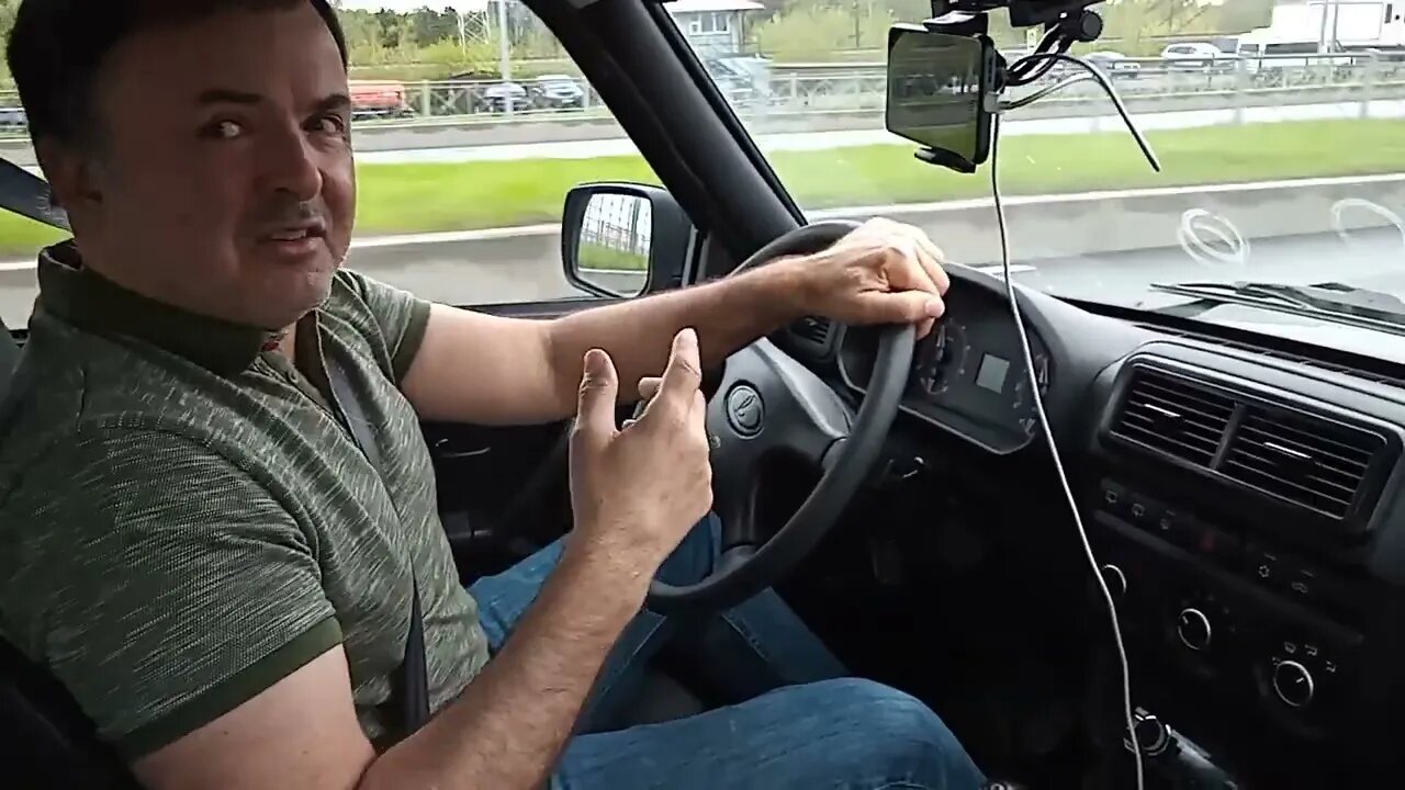 Lada Niva Road Driving Review