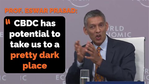 Prof. Prasad warns of CBDC risks at WEF: Expiry dates, control over 'less desirable' purchases