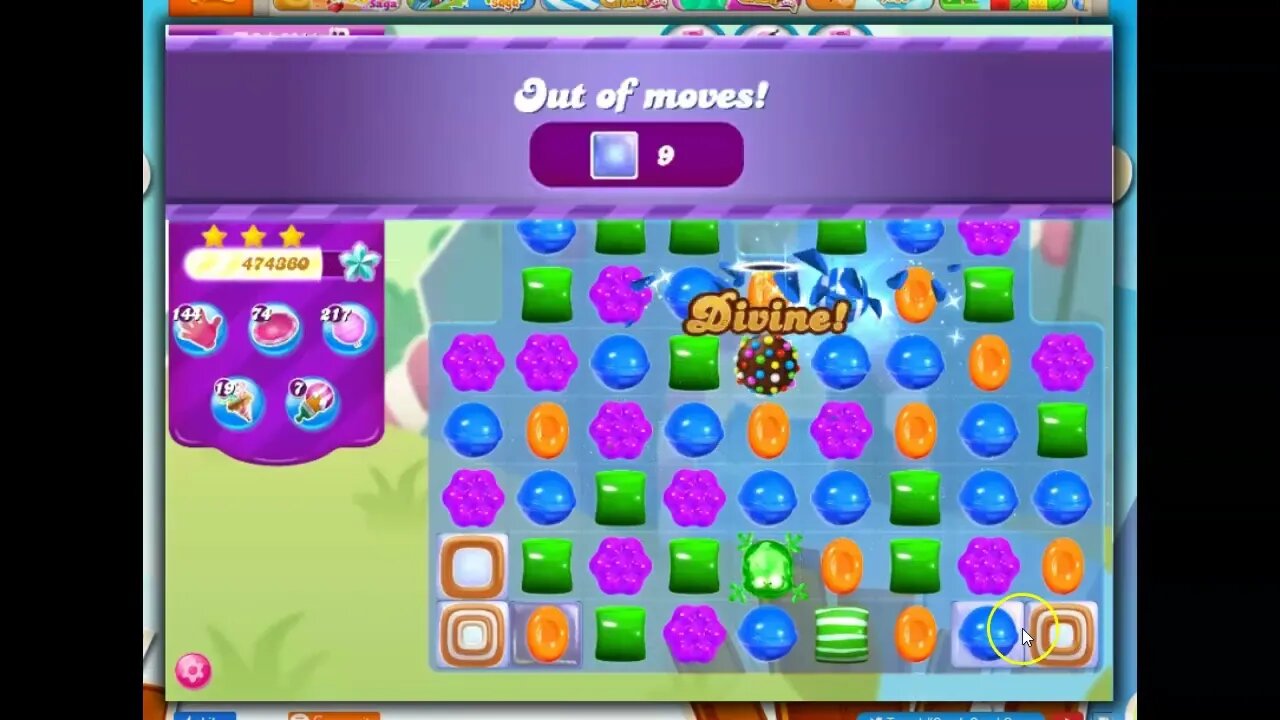 Candy Crush Level 6214 Talkthrough, 20 Moves 0 Boosters