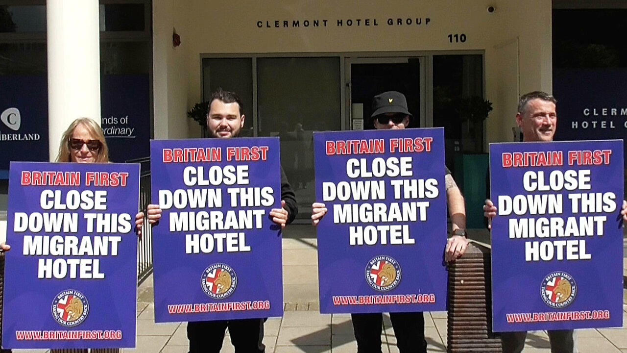 Britain First EXPOSES the Thistle City Barbican Hotel in London for housing migrants!