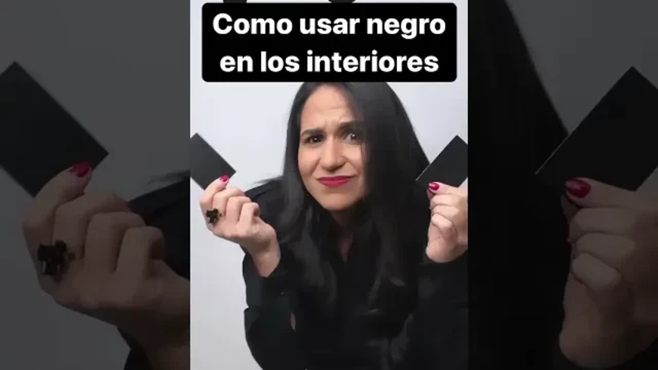 🔥 Cómo usar NEGRO en los INTERIORES! Usa el Color Negro para decorar tu casa como un profesional!