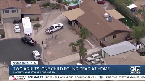 Three bodies found, including one of a young child in south Phoenix home