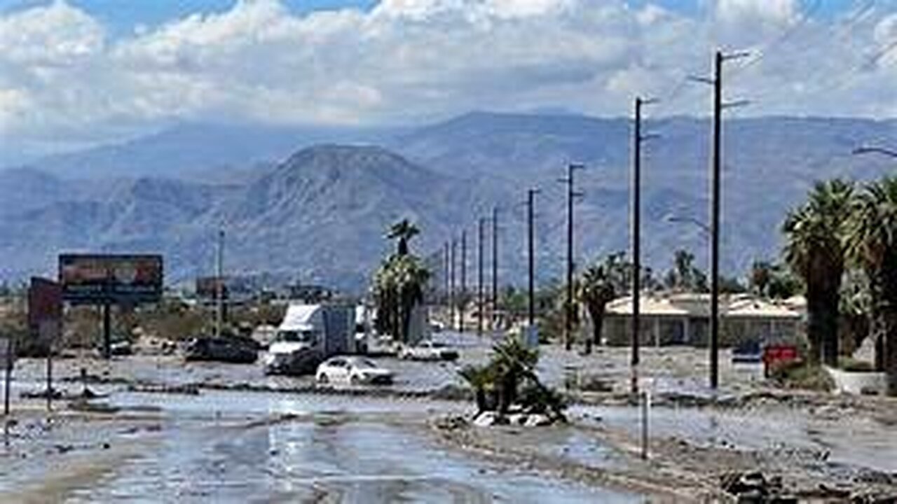 Storm Hilary: Flooding cuts off Palm Springs in California - NewsAlert2