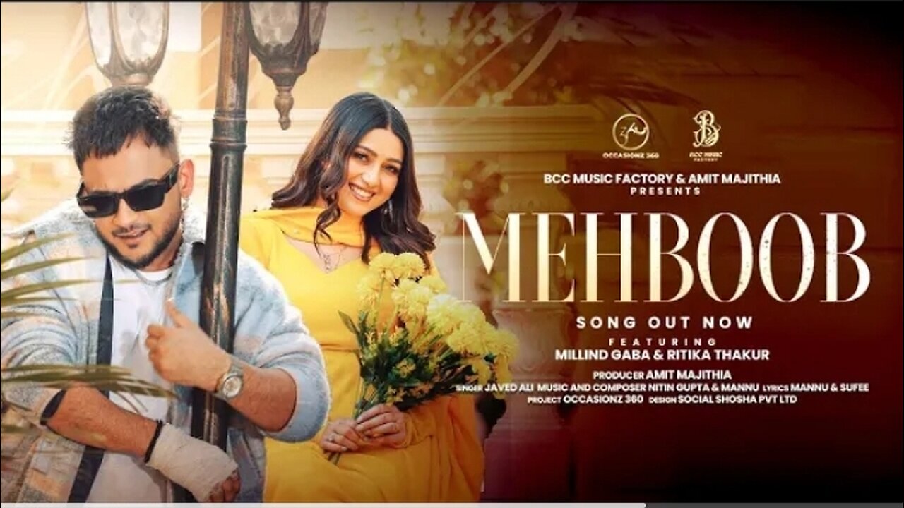 MEHBOOB - Javed Ali | Millind Gaba | Ritika Thakur Amit Majithia | Nitin Bcc Music Factory