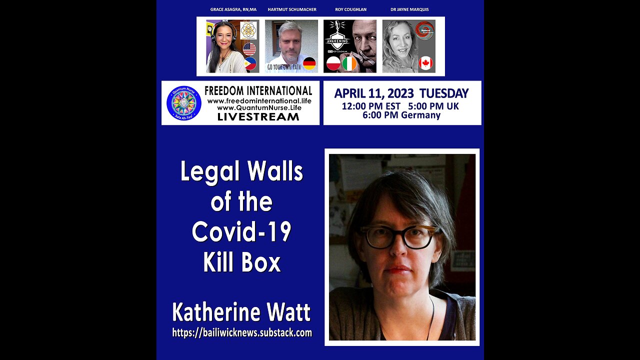 #218 Legal Walls Of The COVID-19 Kill Box - Katherine Watt