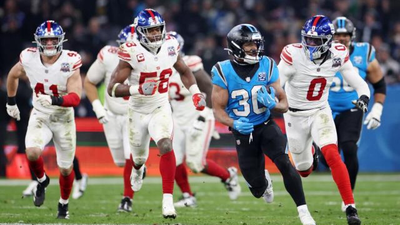 New York Giants Vs. Carolina Panthers Week 10 Highlights | 2024