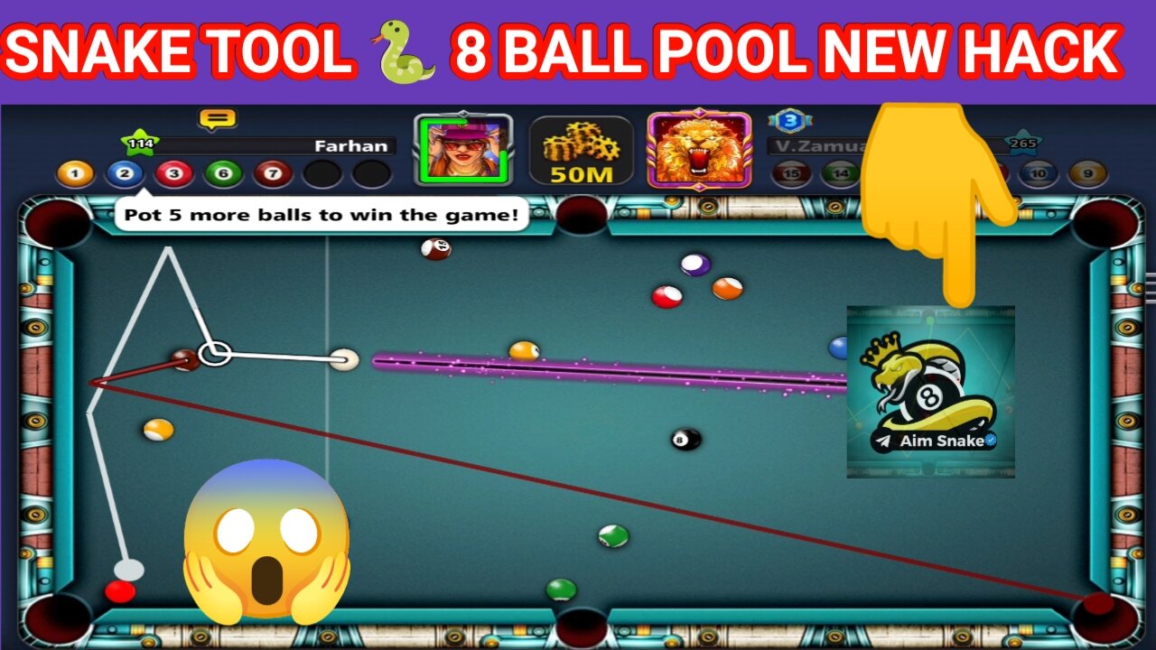 Snake tool hack 8 ball pool free hack download free