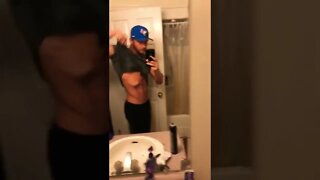 Throwback during bodybuilding days 💪