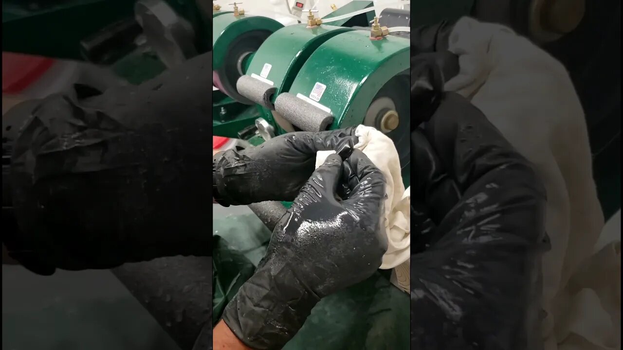 Grinding and Polishing a rough Obsidian