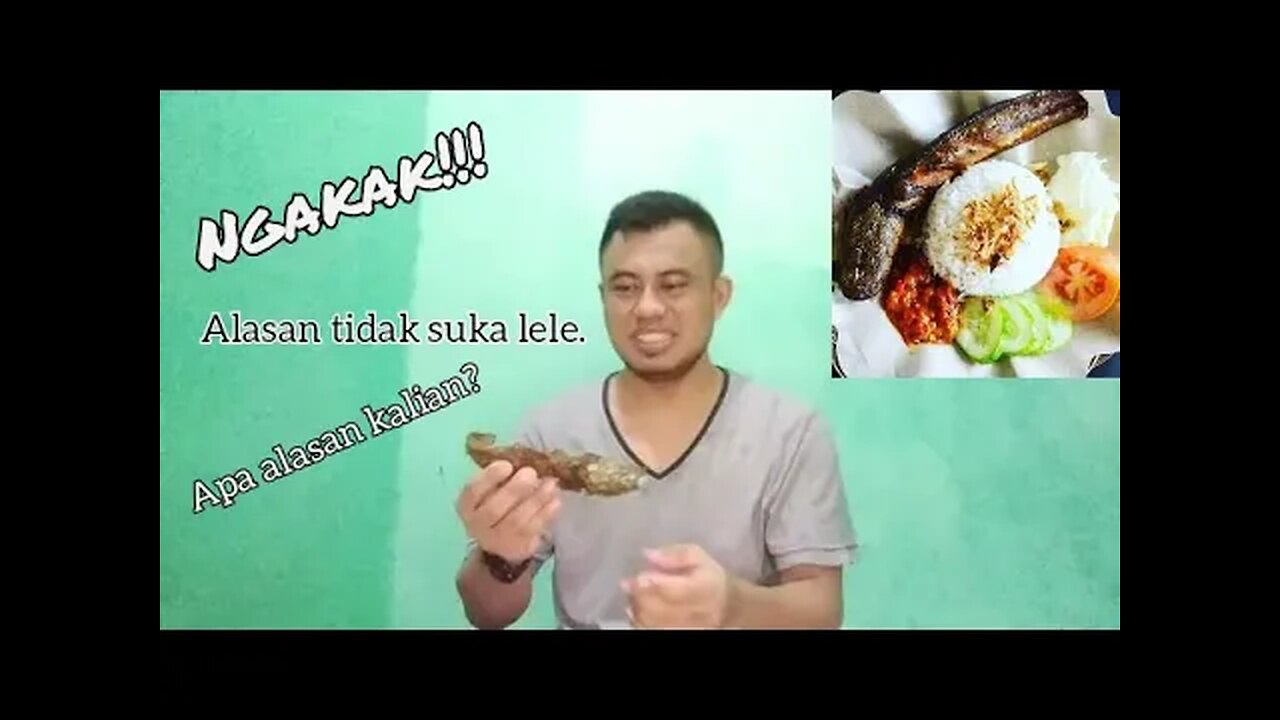 Tadinya suka ikan lele menjadi tidak suka