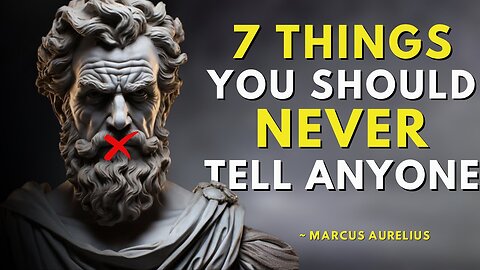 7 Secrets You MUST Keep Private for True Inner Peace Stoic Wisdom Revealed!