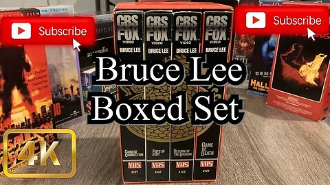 [0032] BRUCE LEE Boxed Set VHS [INSPECT] [#brucelee #bruceleeVHS]