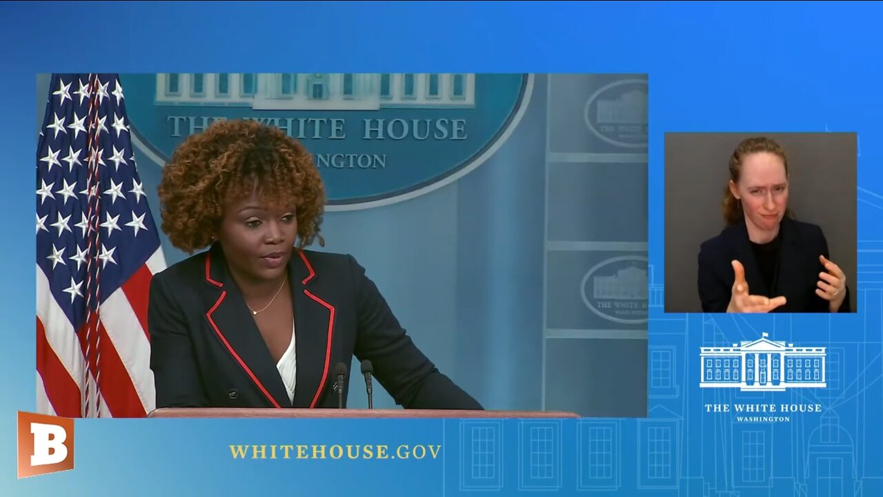 White House Press Secretary Karine Jean-Pierre briefing reporters & taking questions...