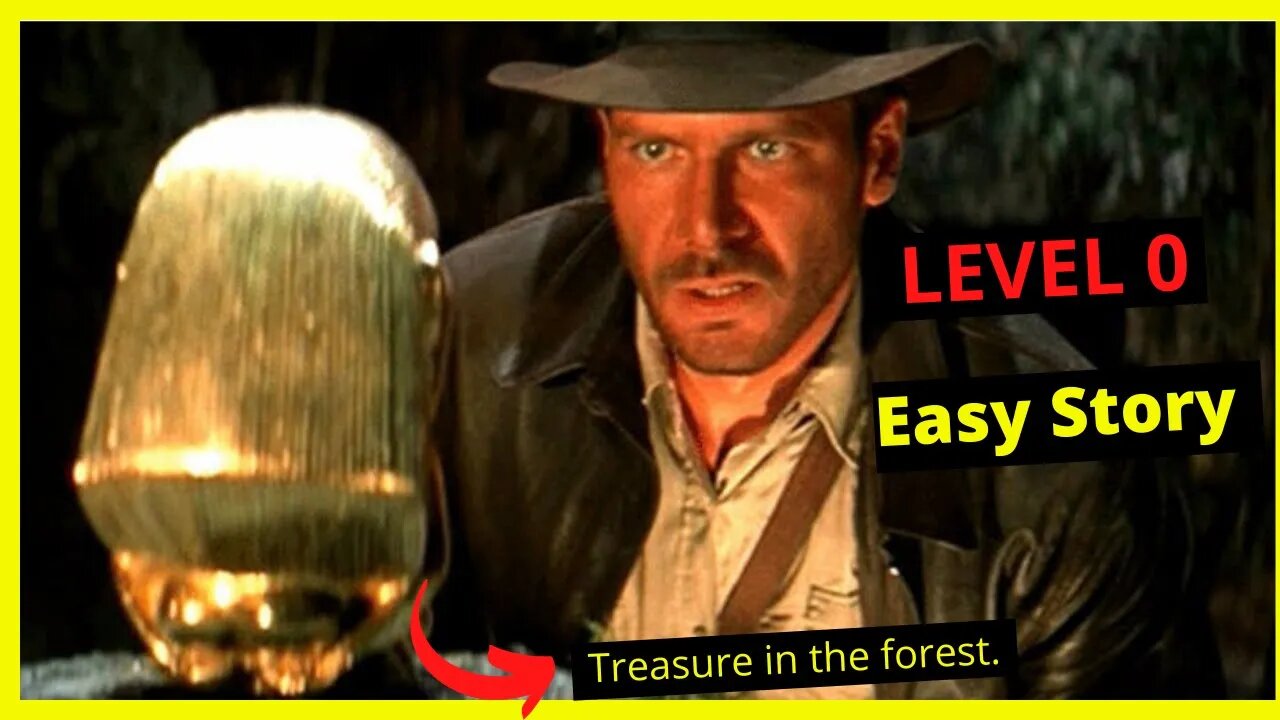 LEARN ENGLISH THROUGH STORY - LEVEL 0 - HISTORY IN ENGLISH WITH TRANSLATION.Treasure in the forest.