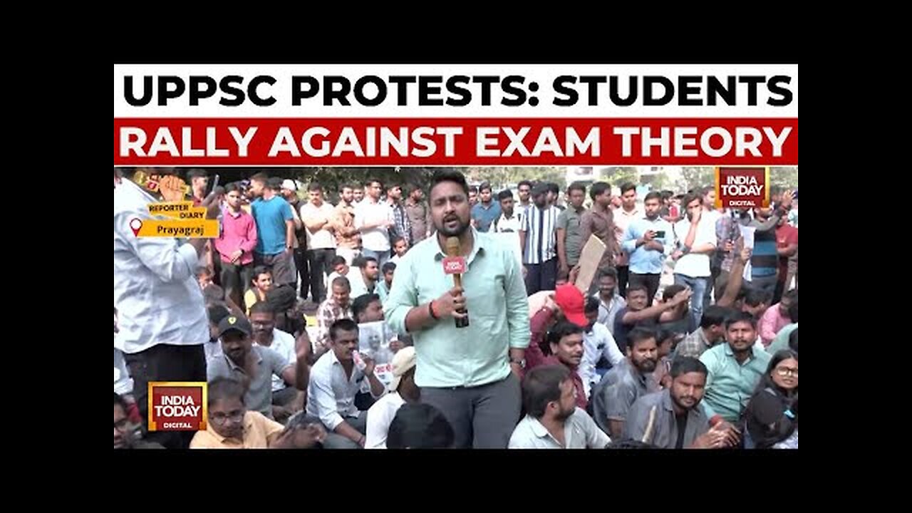 UPPSC Protests Continue: Students Rally Against Normalisation, Two-Day Exam Theory